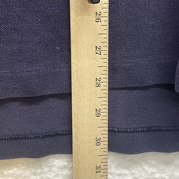 Vintage Polo Ralph Lauren Shirt Mens XL Blue Red Striped Polo Pony Golf Rugby - Picture 9 of 10